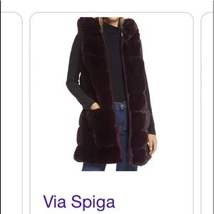 Via Spiga Fur Vest